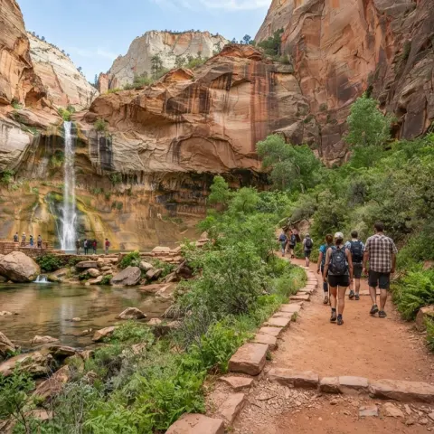 Lower Emerald Pool Trail