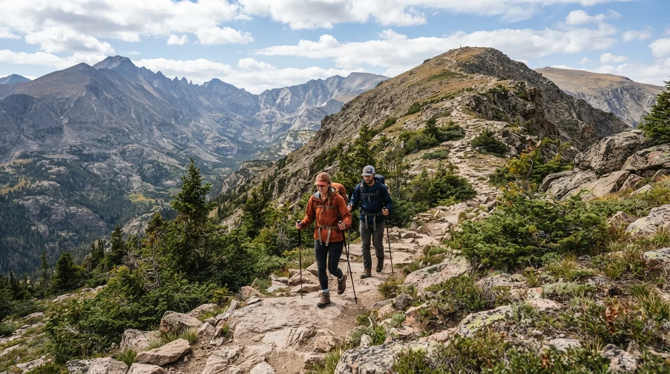Flattop Mountain Trail hiking trail image