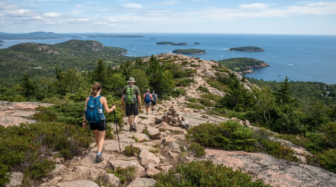 Gorham Mountain Loop hiking trail image