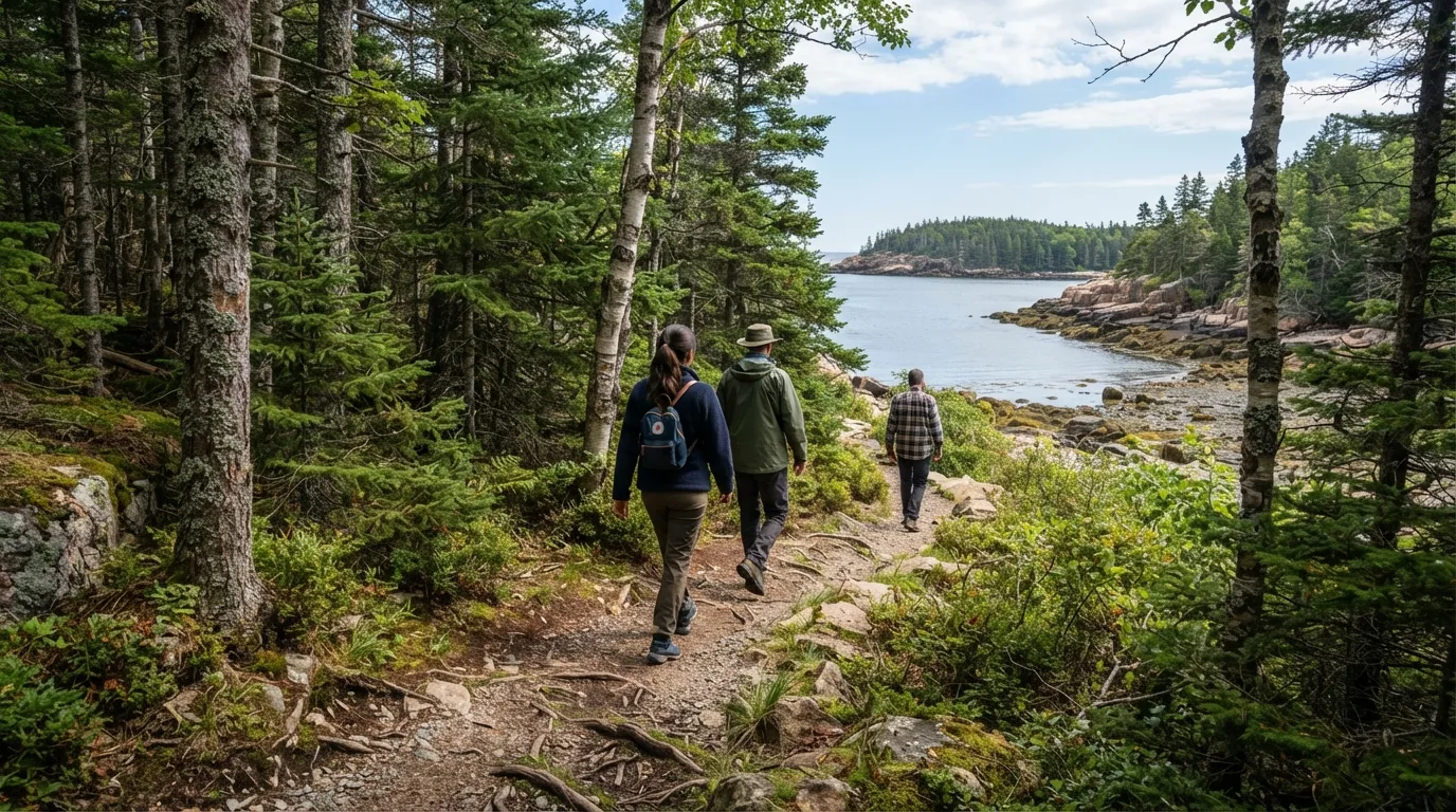 Ship Harbor Trail hiking trail image