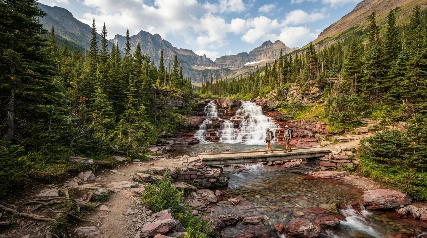 Redrock Falls Trail hiking trail image