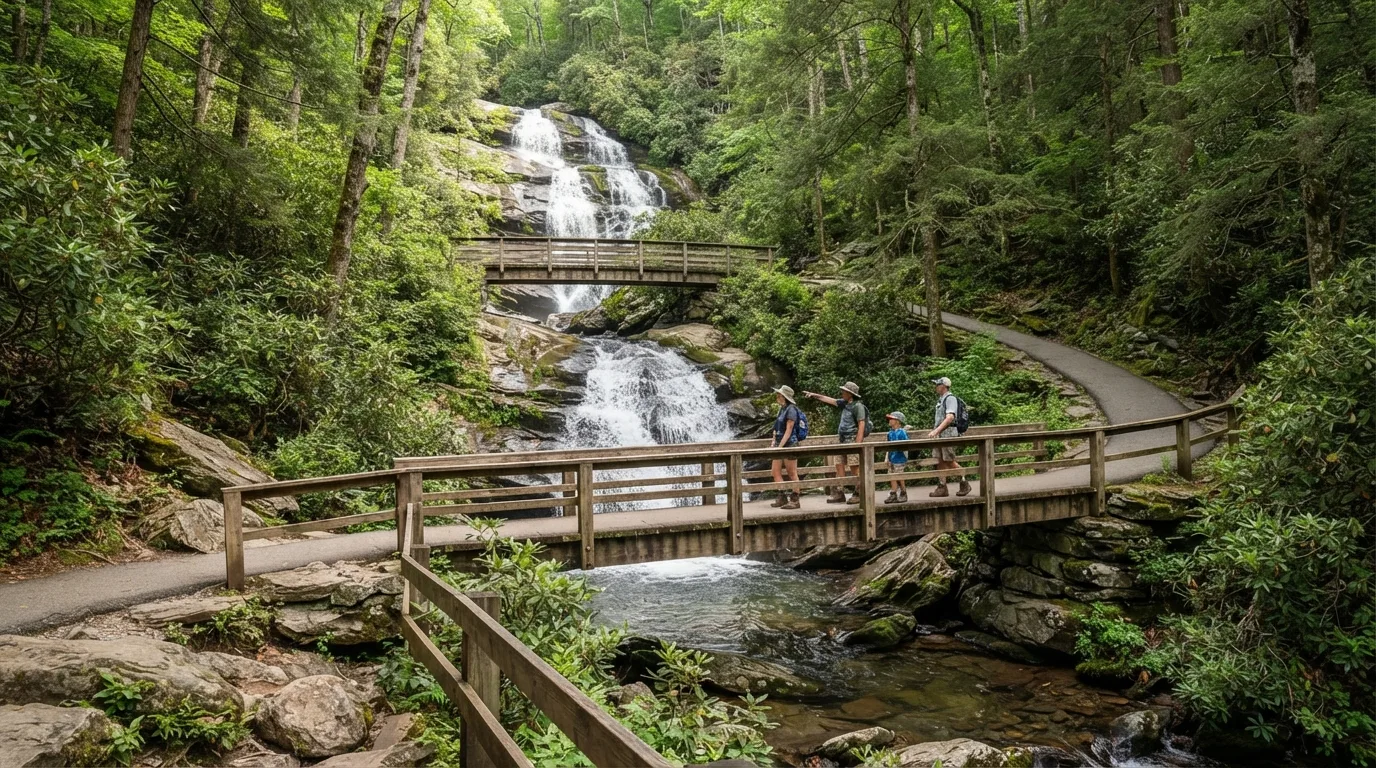 Laurel Falls Trail hiking trail image