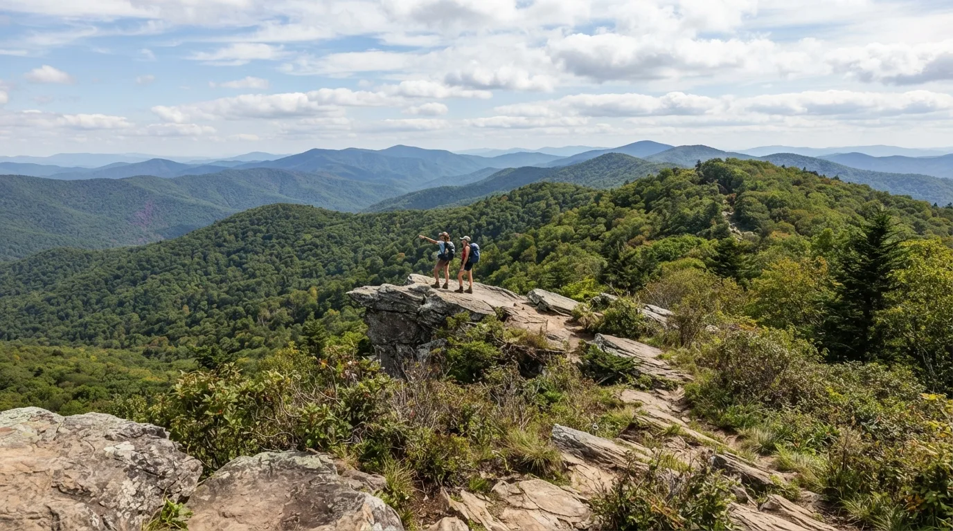 Charlies Bunion via Appalachian Trail hiking trail image