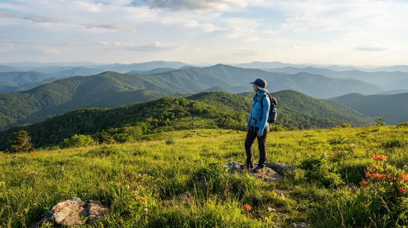 Gregory Bald via Gregory Ridge Trail hiking trail image