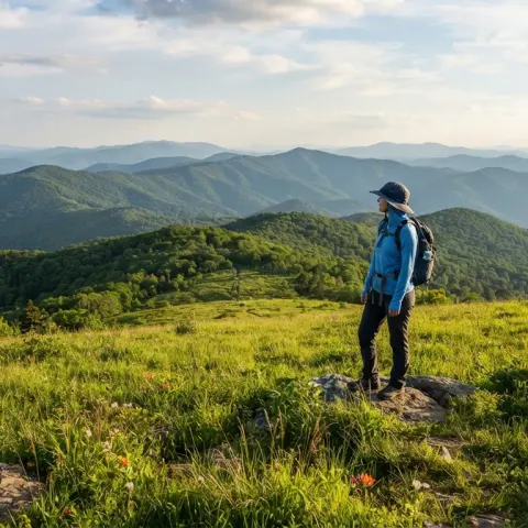 Gregory Bald via Gregory Ridge Trail