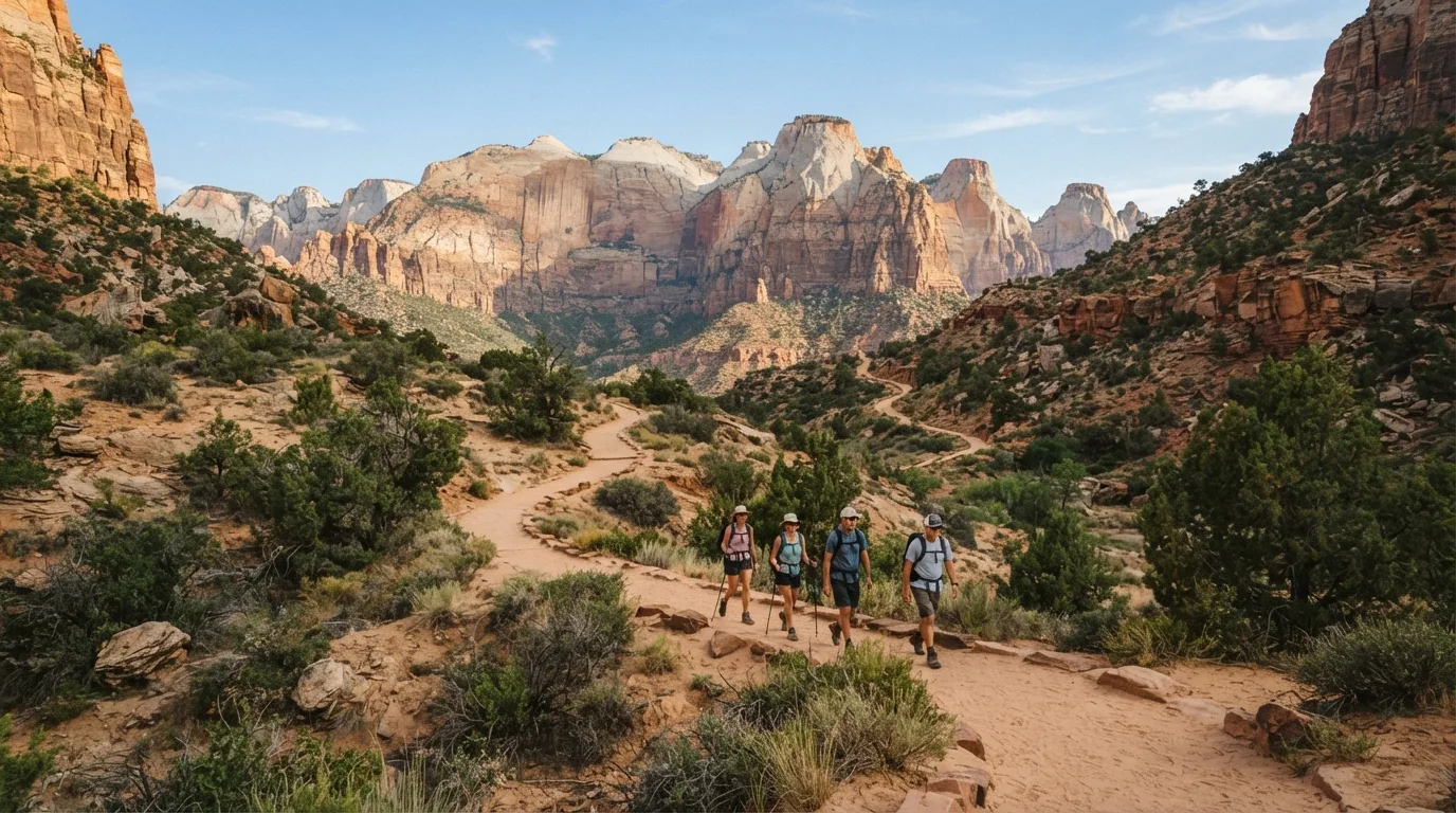 Sand Bench Trail hiking trail image