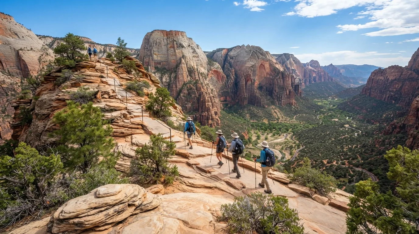 Scout Lookout via West Rim Trail hiking trail image