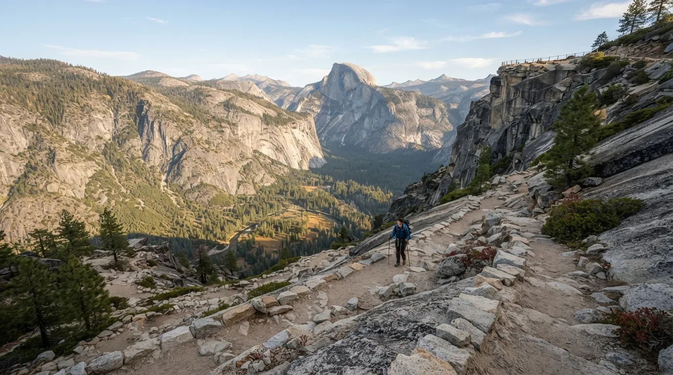 Four Mile Trail to Glacier Point hiking trail image