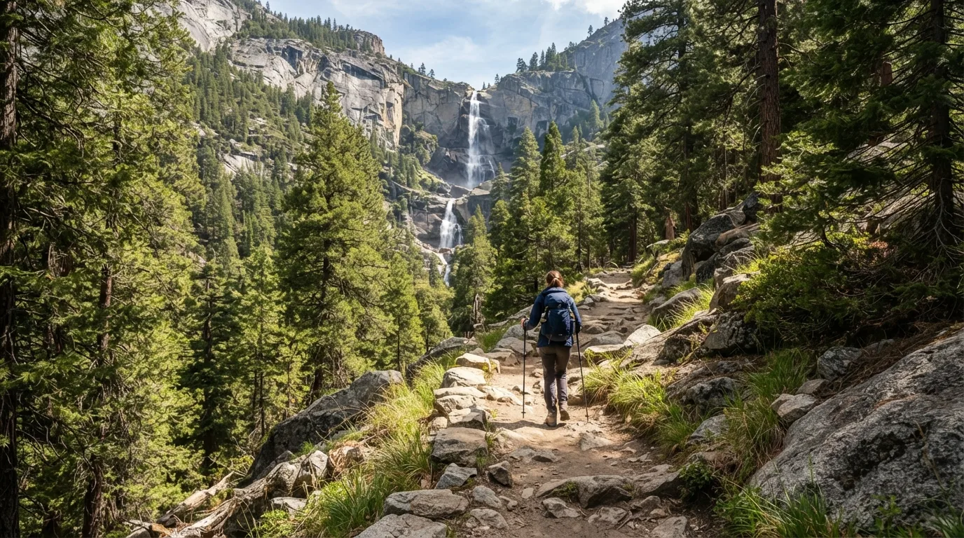 Chilnualna Falls Trail hiking trail image