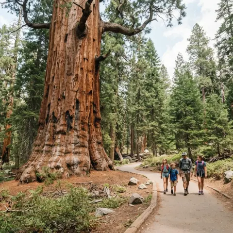 Grizzly Giant Loop in Mariposa Grove
