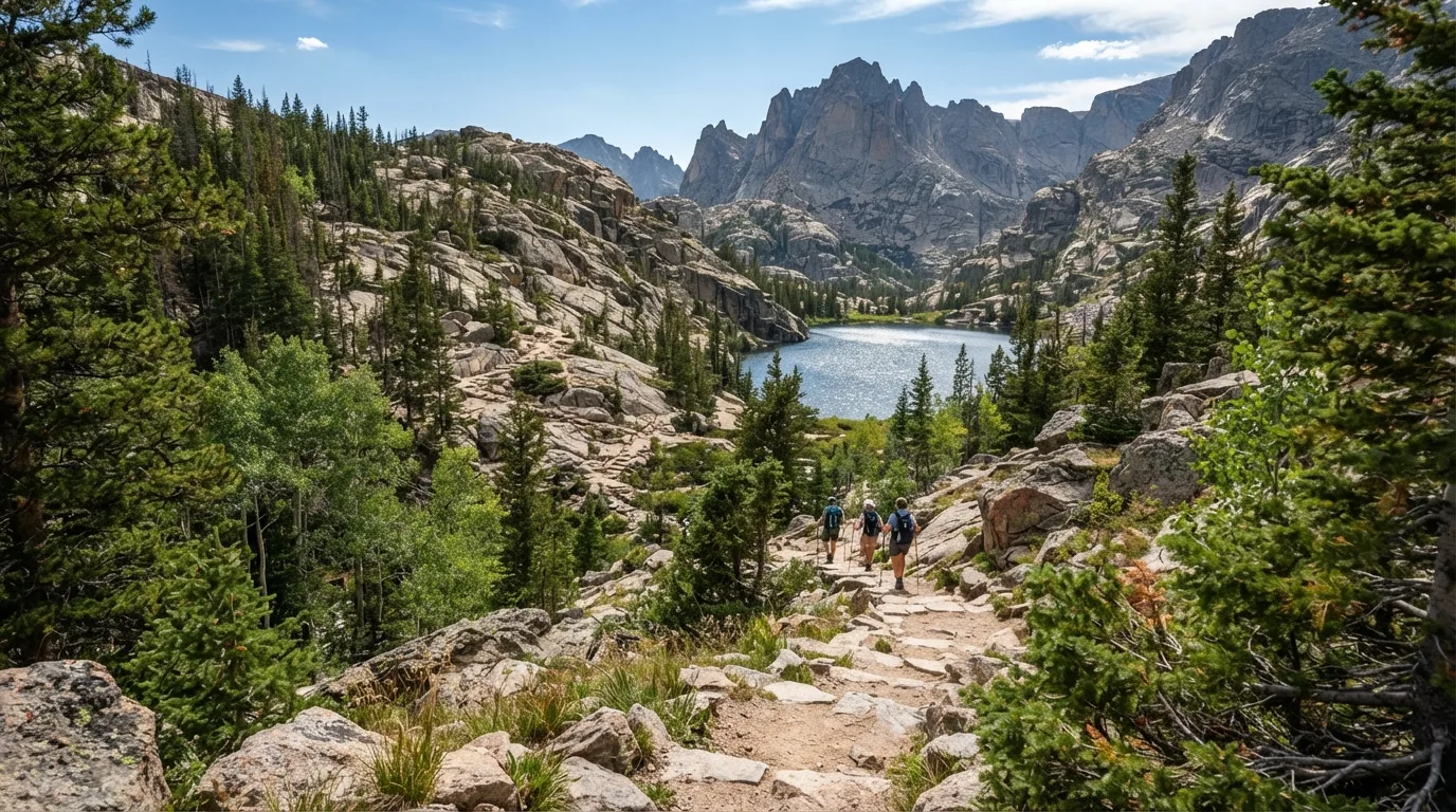Gem Lake Trail hiking trail image