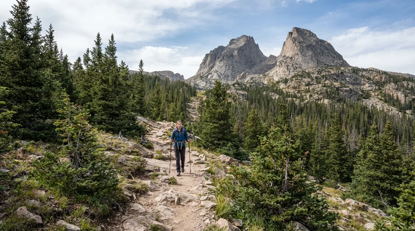 Twin Sisters Peaks Trail hiking trail image