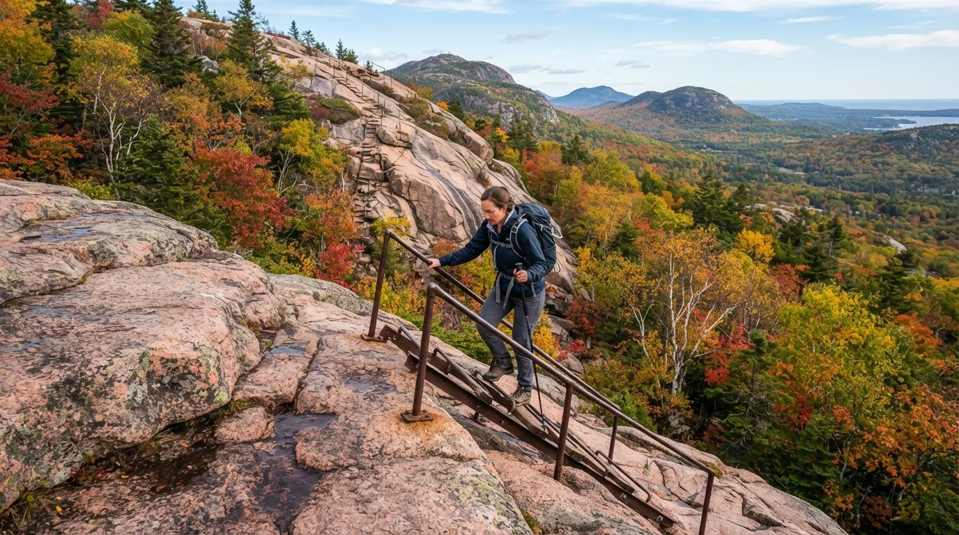 Dorr Mountain via Ladder Trail hiking trail image