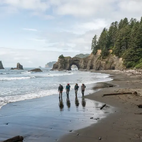 Rialto Beach to Hole-in-the-Wall