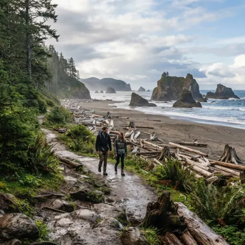 Second Beach Trail