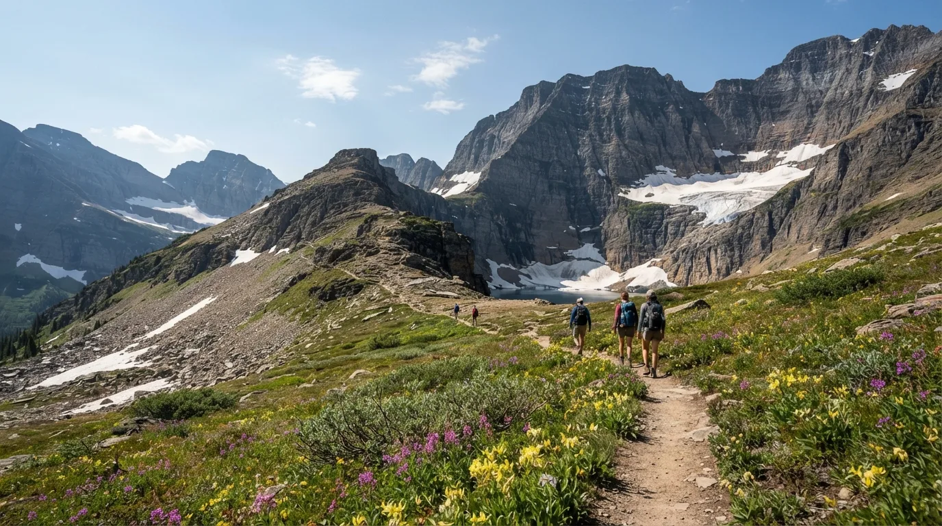 Iceberg Lake Trail hiking trail image
