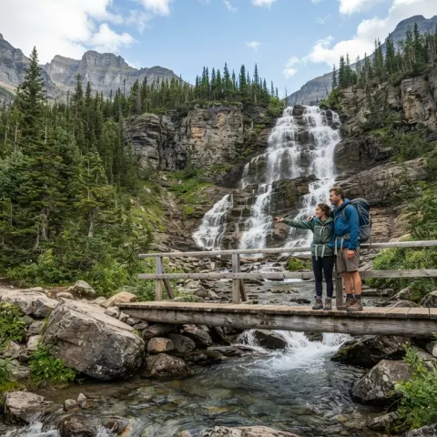 Apikuni Falls Trail