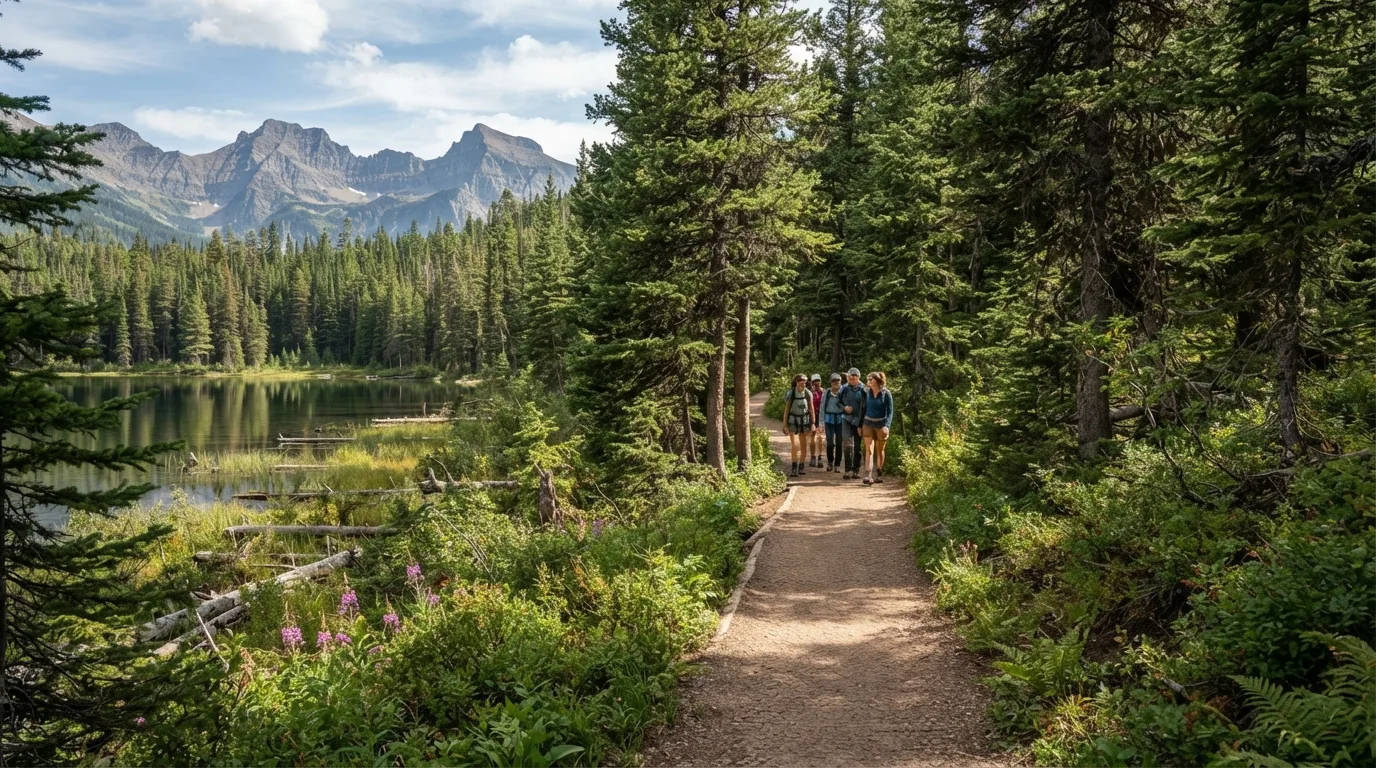 Johns Lake Loop hiking trail image