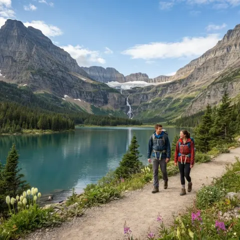 Grinnell Lake Trail
