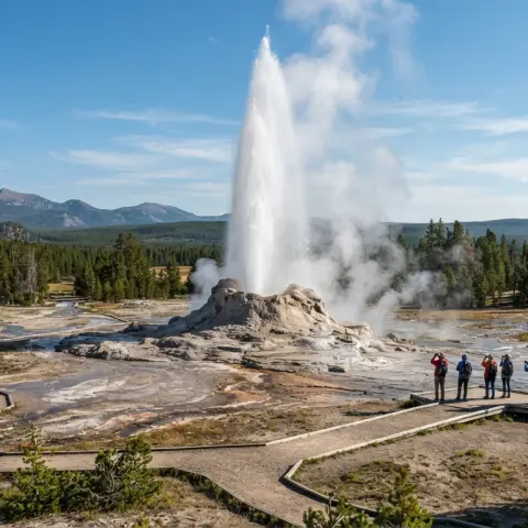 Lone Star Geyser Trail