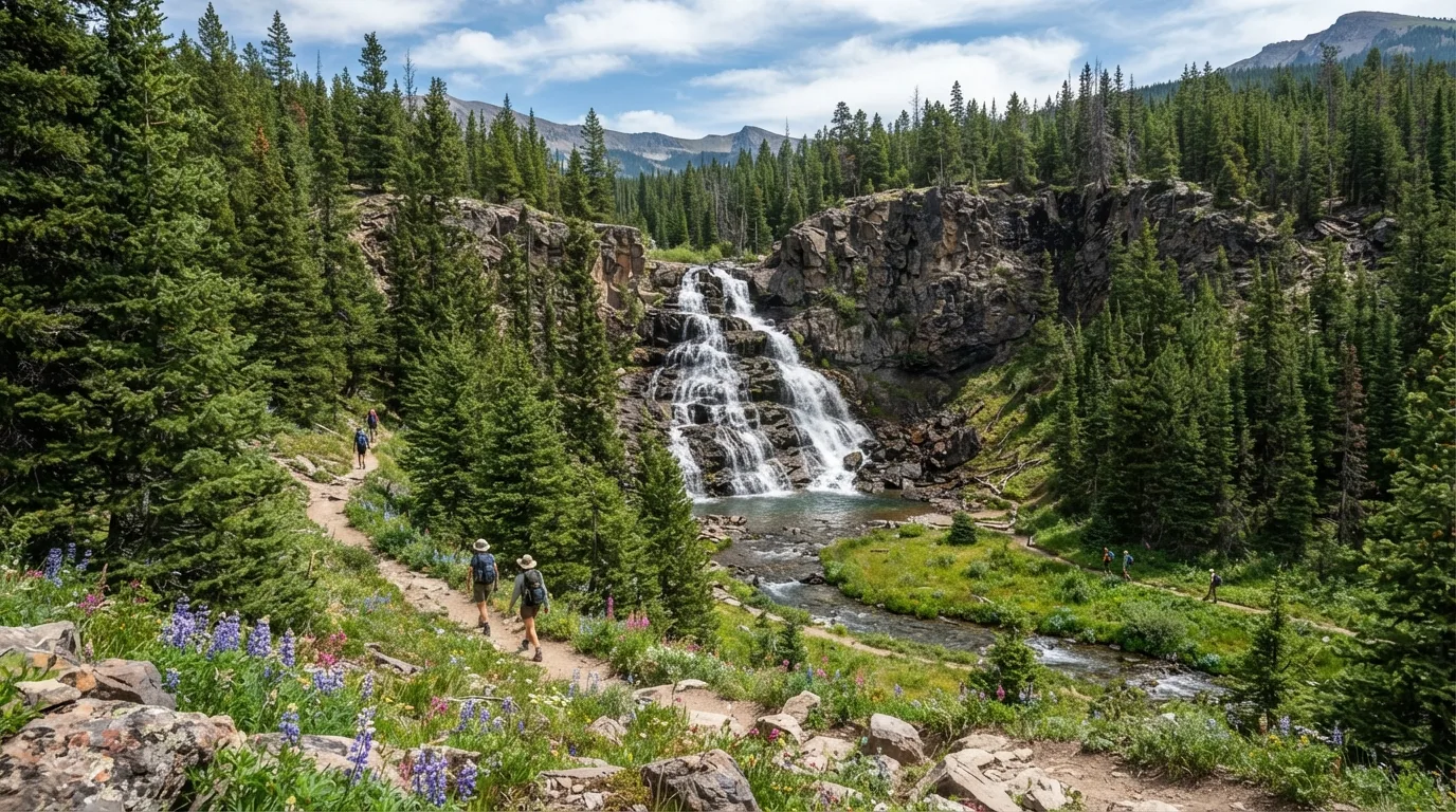 Wraith Falls Trail hiking trail image