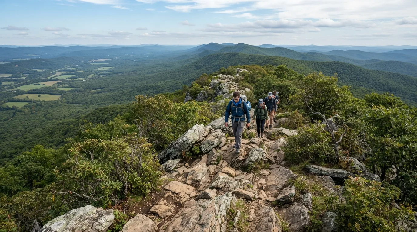 Bearfence Mountain Trail hiking trail image