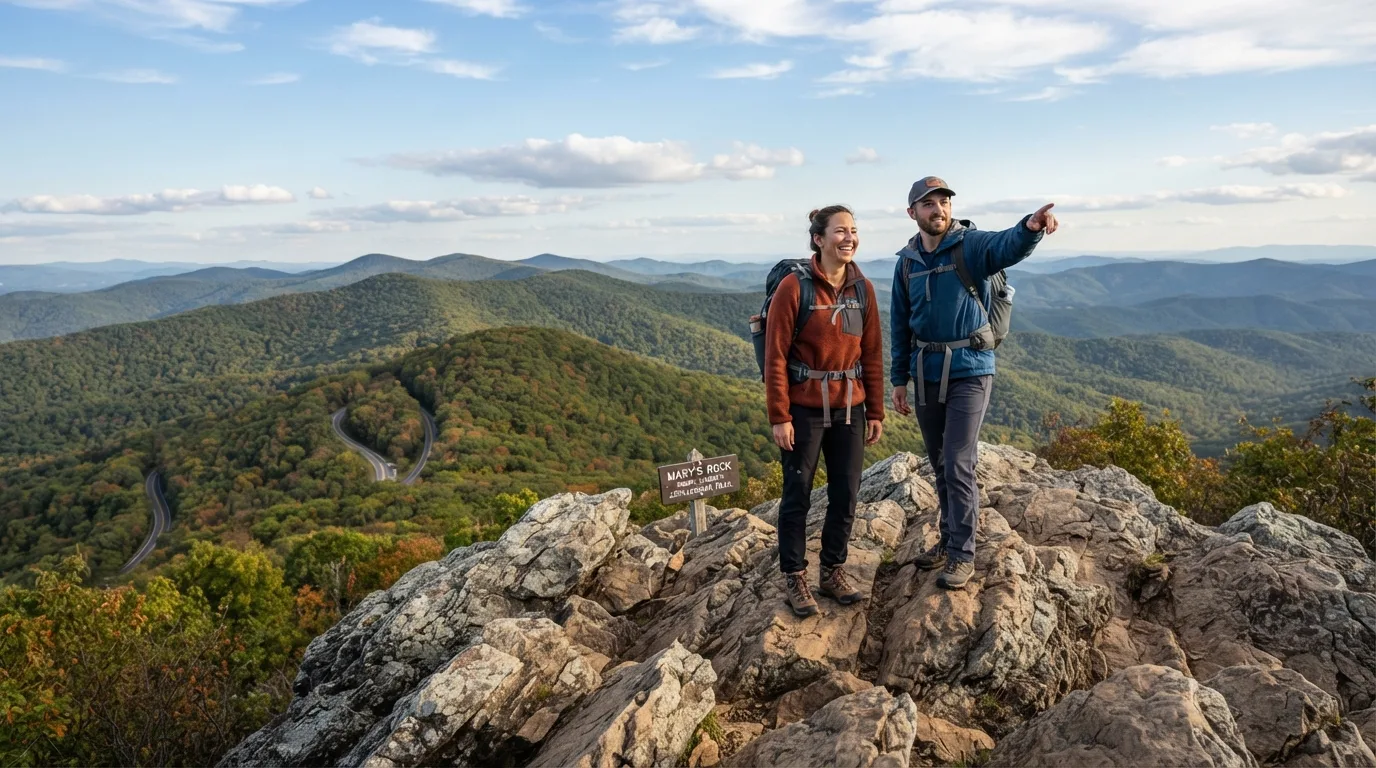 Mary’s Rock via Meadow Spring Trail hiking trail image