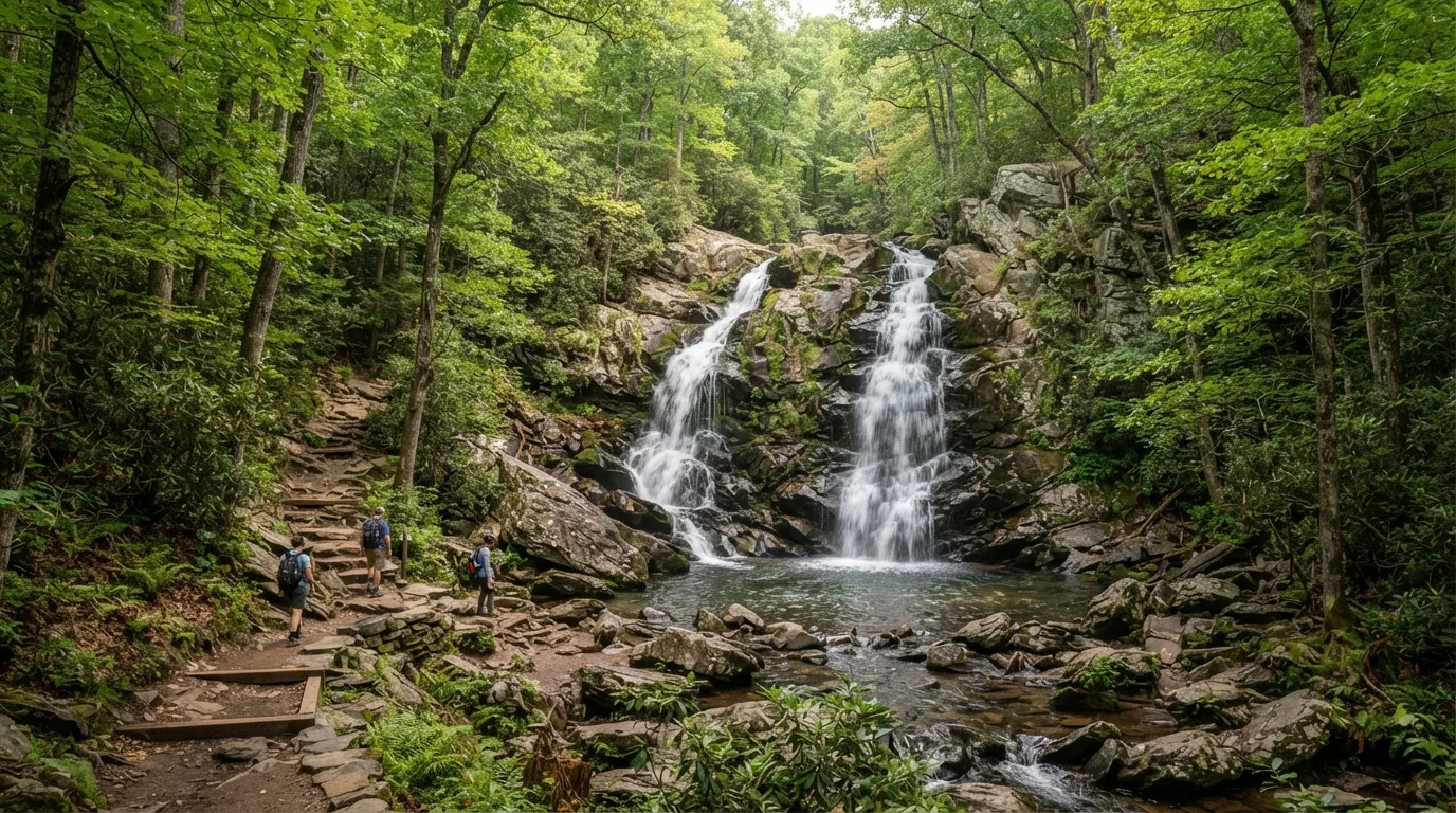 Doyles River Falls Trail hiking trail image