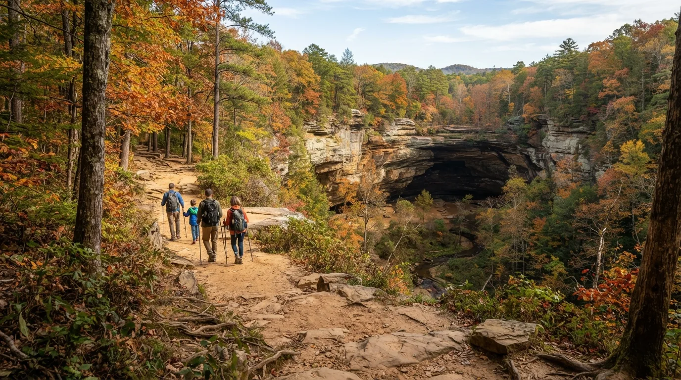 Ash Cave Rim Trail hiking trail image