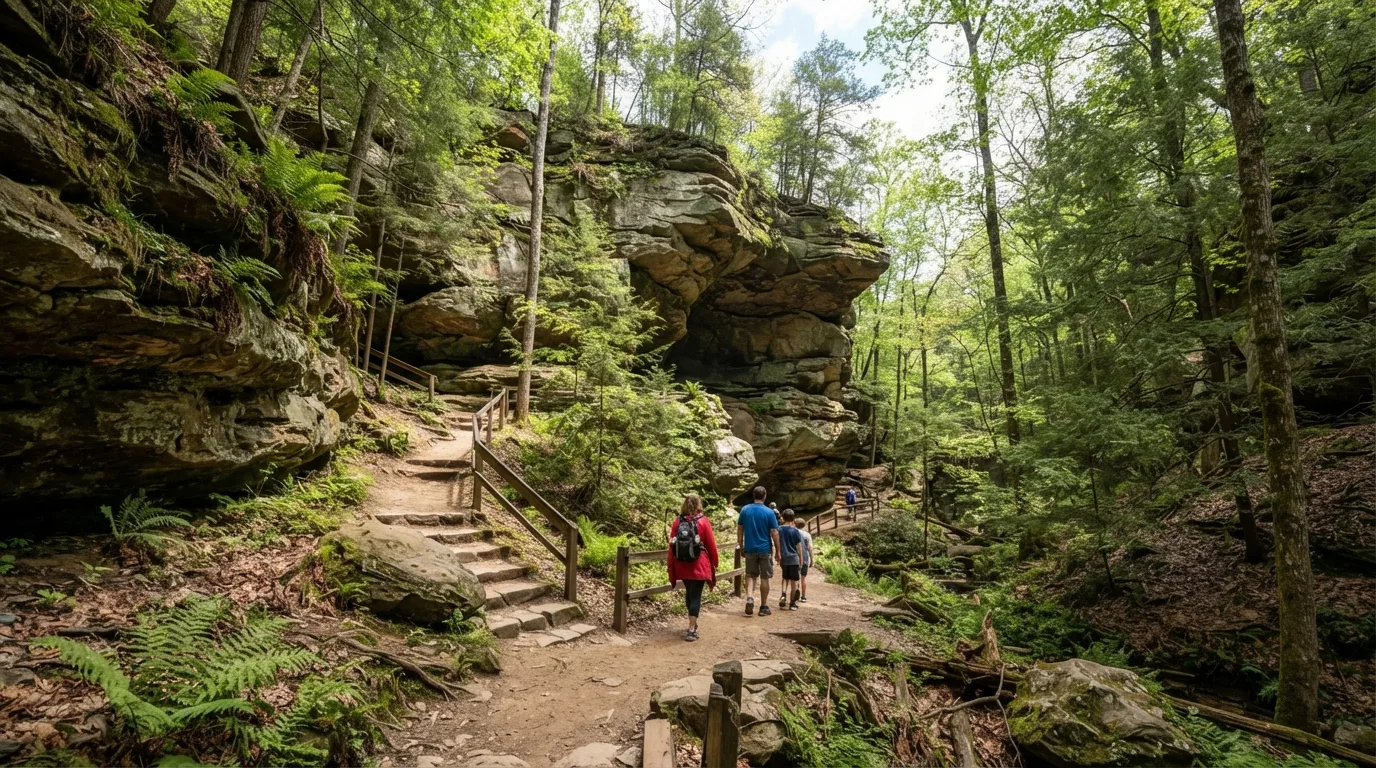 Cantwell Cliffs Trail hiking trail image