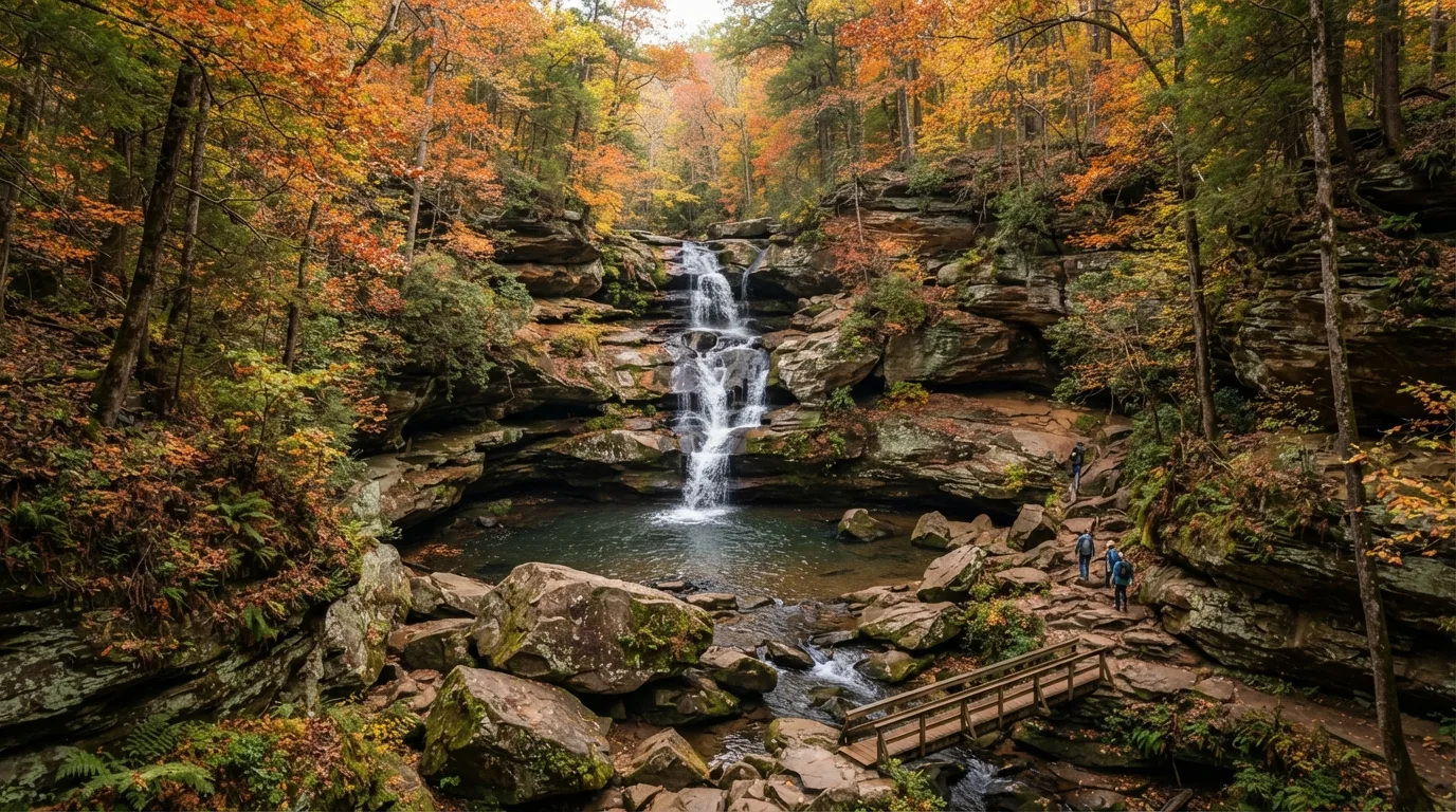Cedar Falls Trail hiking trail image