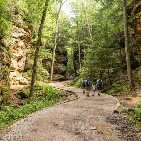 Conkles Hollow Gorge Trail