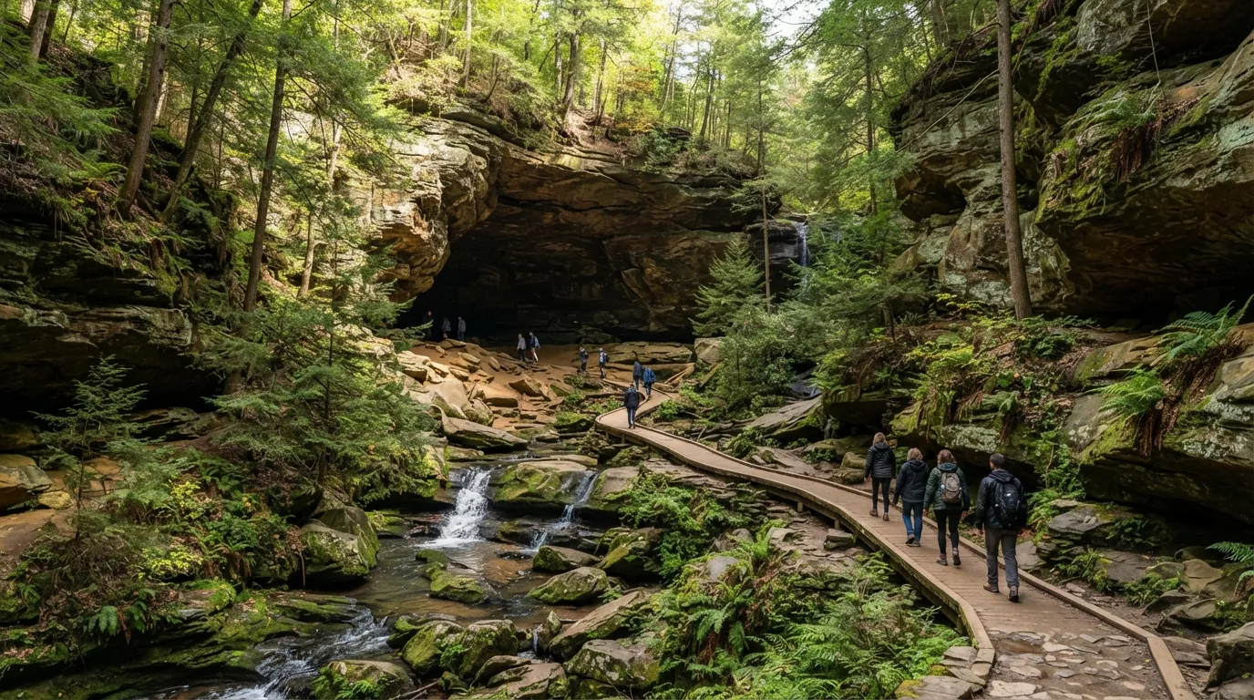 Old Man’s Cave Trail hiking trail image
