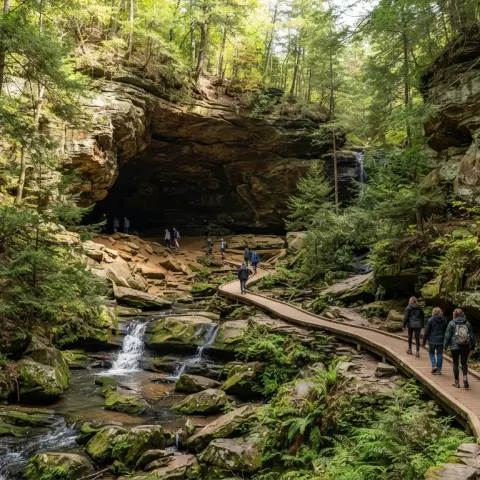 Old Man’s Cave Trail