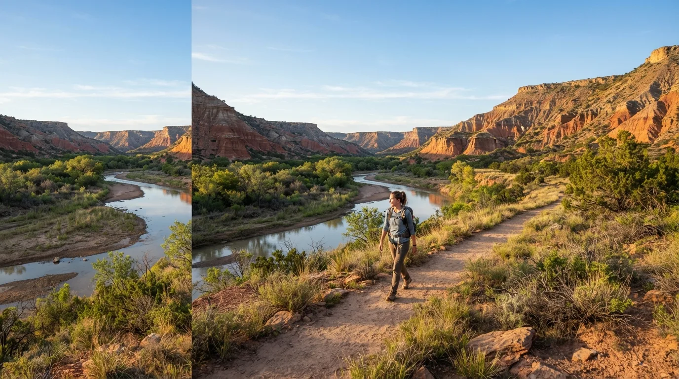 Paseo del Rio Trail hiking trail image