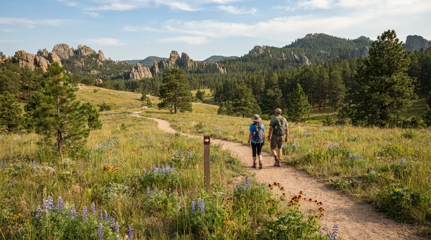 Badger Clark Trail hiking trail image