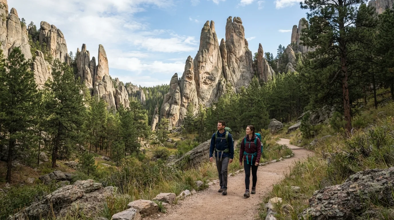 Cathedral Spires Trail hiking trail image