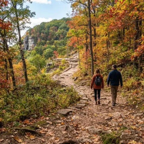 East Bluff Woods Trail