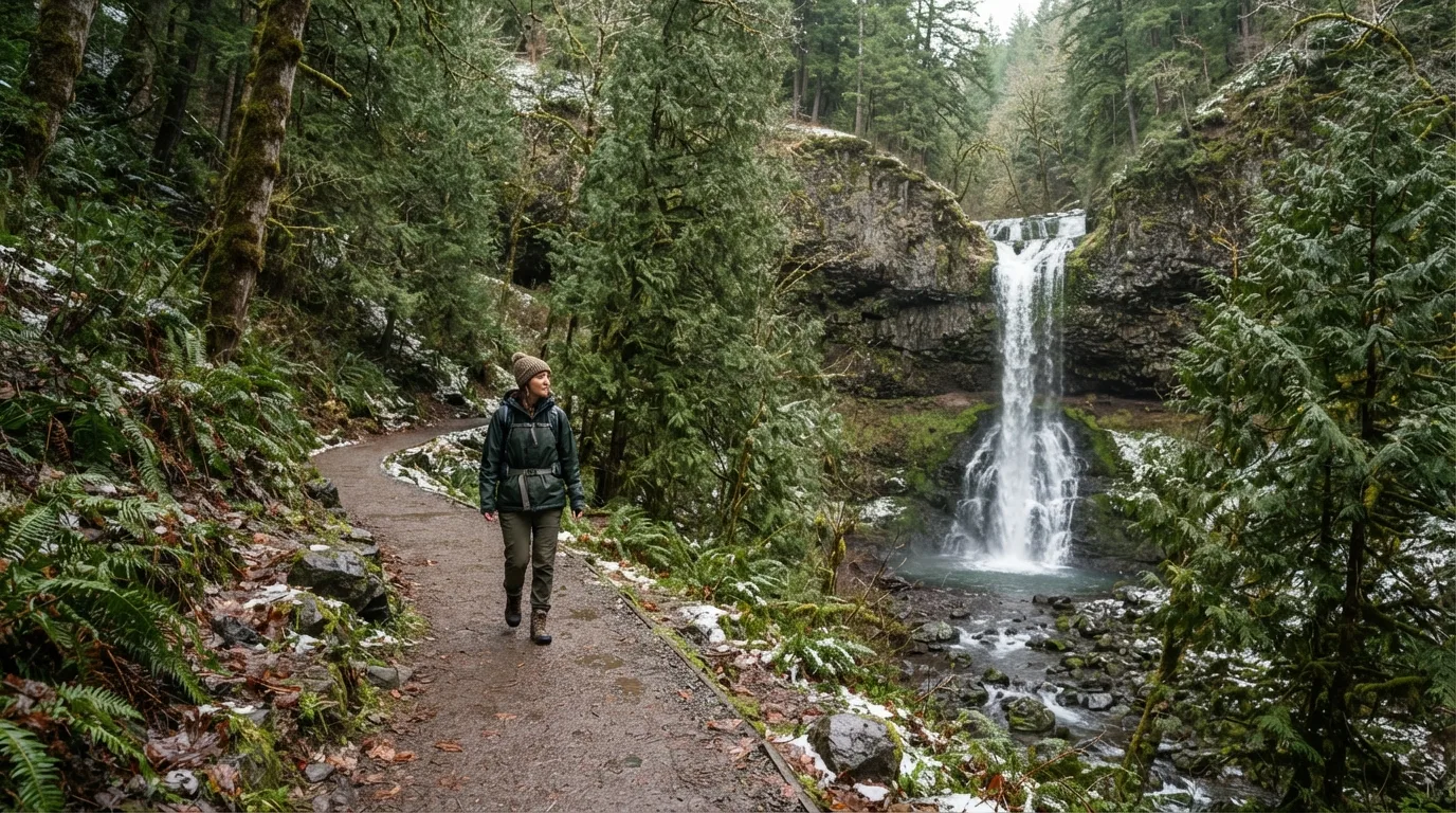 Winter Falls Loop hiking trail image
