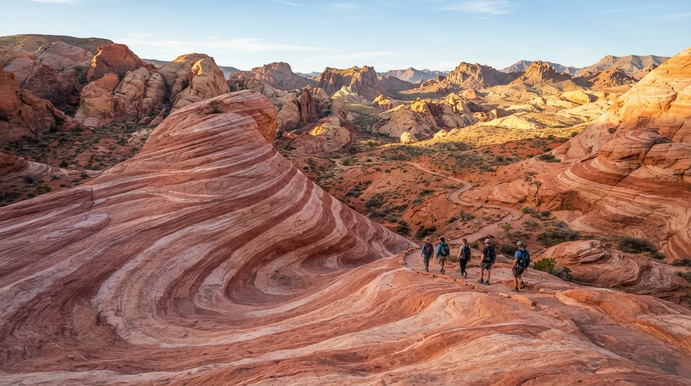 Fire Wave / Seven Wonders Loop hiking trail image