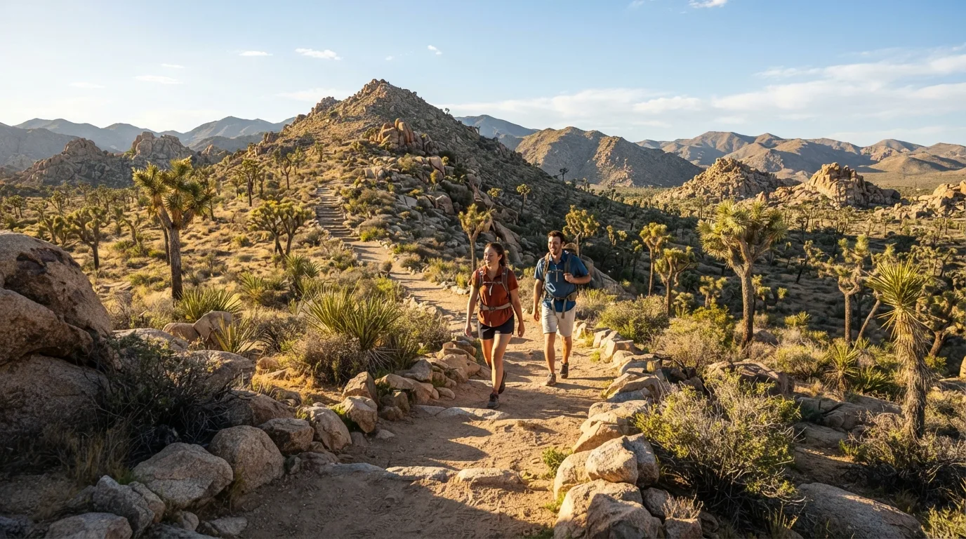 Ryan Mountain Trail hiking trail image