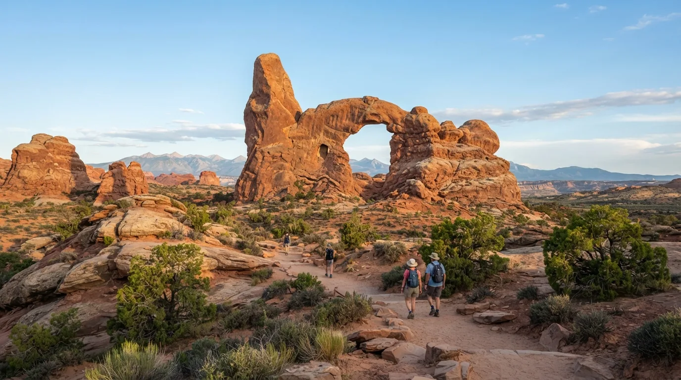 Tower Arch Trail hiking trail image