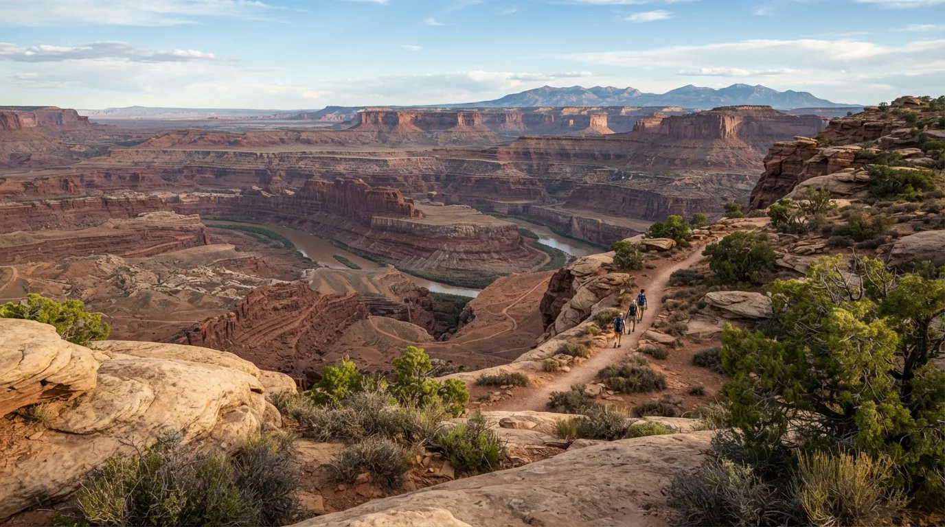 White Rim Overlook Trail hiking trail image