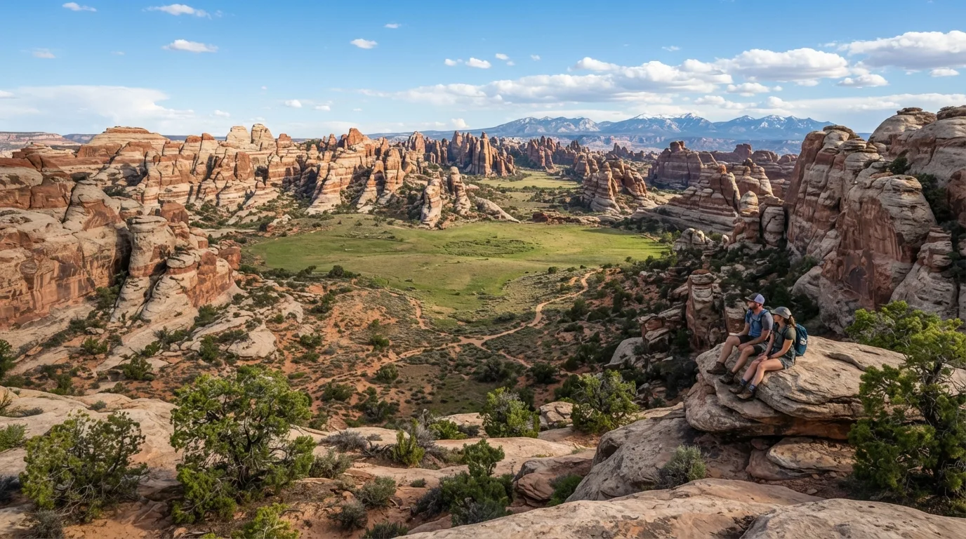 Chesler Park Viewpoint hiking trail image