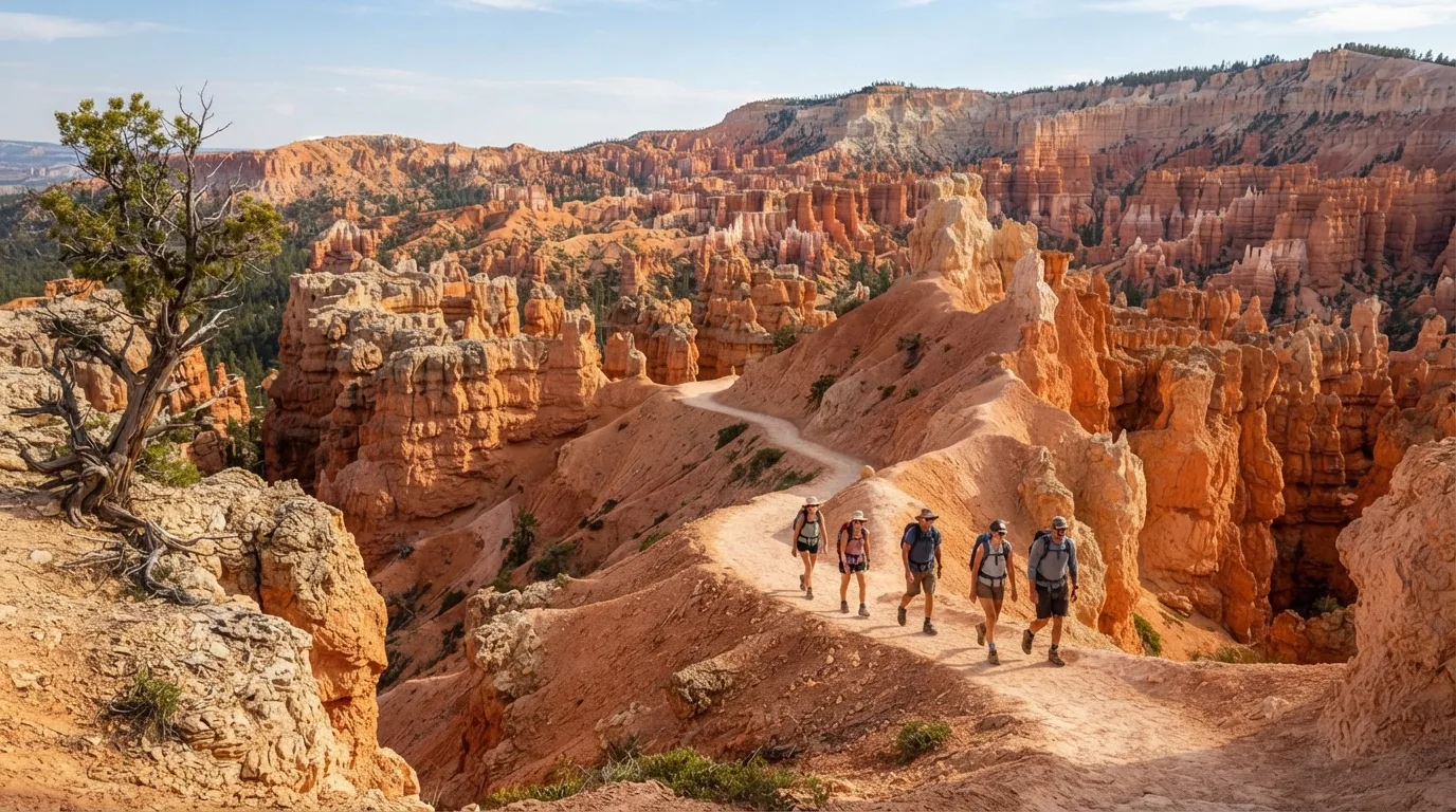 Peekaboo Loop Trail hiking trail image