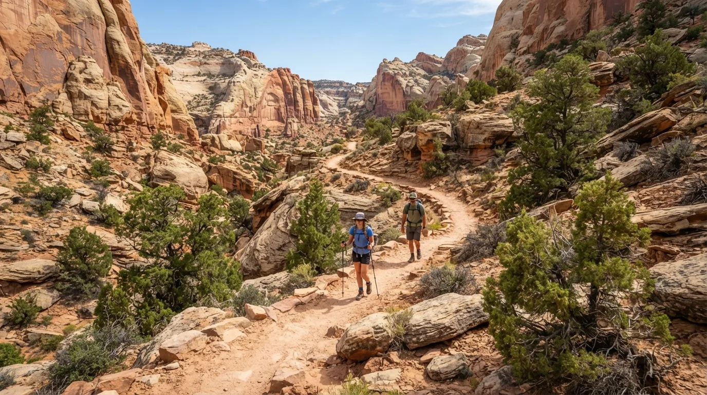 Cohab Canyon Trail hiking trail image