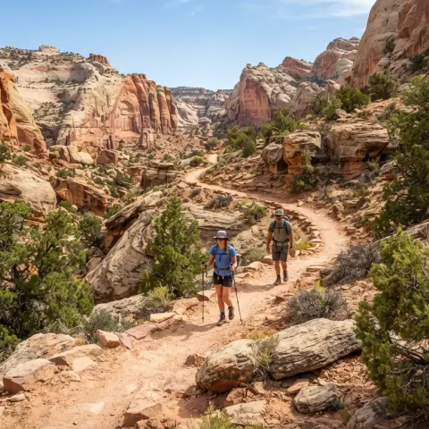 Cohab Canyon Trail