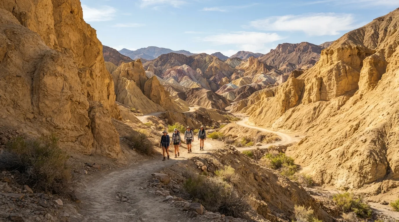 Golden Canyon and Gower Gulch Loop hiking trail image