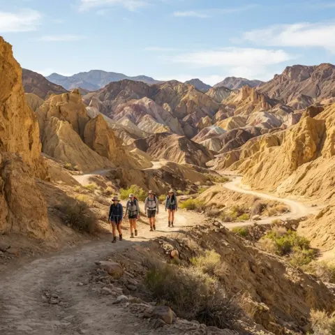 Golden Canyon and Gower Gulch Loop