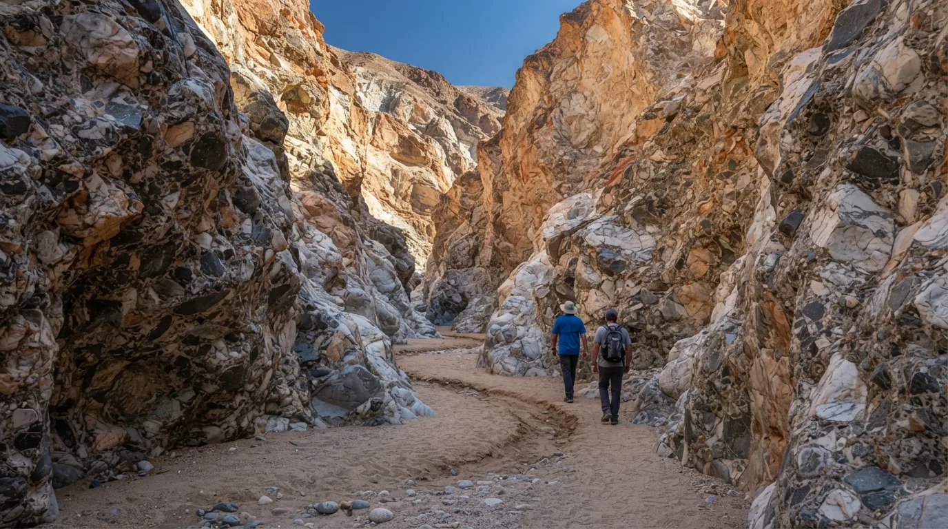 Mosaic Canyon Trail hiking trail image